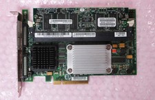 LSI Logic 01037-07 01-01037-07 PCIe Ultra 320 SCSI Raid Controller Card w/RAM picture