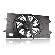Chevy Impala 2006-2013 Dual Radiator Cooling Fan Assembly Compatible Chevy picture