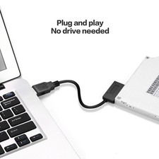 USB3.0 to SATA7+6Pin 13 Pin Slimline Sata Cable for Laptop CD DVD ROM Drive cc picture