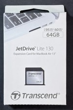 Transcend JetDrive Lite 130 64GB Expansion Card for MacBook Air 13'' NEW picture