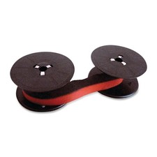 (6) Universal Blk/Red Calculator Ribbons Spools PR-511 BR80C R3027  picture