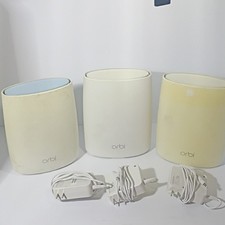 NETGEAR Orbi AC3000 Mesh WiFi System RBR50 Router + 2 RBS50 Satellites pls read  picture