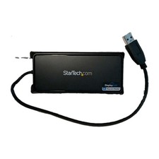 StarTech USB 3.0 to Dual DisplayPort Mini Docking Station 4K Ultra HD GbE... picture