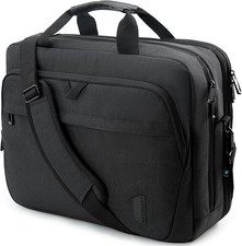 BAGSMART 17.3 Inch Laptop Bag, Expandable Computer Bag Laptop Briefcase Men W... picture