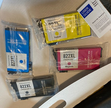822xl ink cartridges - 4-pack lot of 2 ActualColor picture