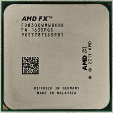 AMD FX-8300 3.3 GHz Eight-Core 8M FD8300WMW8KHK Processor Socket AM3+ CPU 95W picture