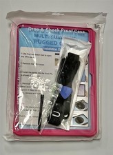 UWOIST Drop & Shock Proof Pink Case for Ipad 10 Tablet with Hand/Shoulder Strap picture