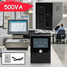 UPS Uninterruptible Power Supply 500VA/300W Offline Backup Type With Battery picture