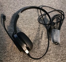 Jabra Evolve2 30 USB wire Headset 2 Built-in Microphones.  Open Box. picture