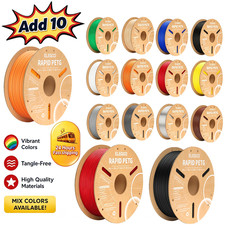 【Buy 6 Get 4 Free Add 10】ELEGOO Rapid PETG Filament 1.75mm High Speed 3D Printer picture