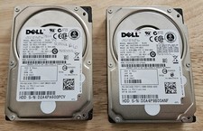 Lot of 2 DELL 146GB 10K RPM SAS 2.5INCH HARD DRIVE MBD2147RC DPN: X143K picture
