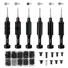 6x Precision Screwdriver Set+500x Laptop Computer Repair Screws Electronics Kit picture