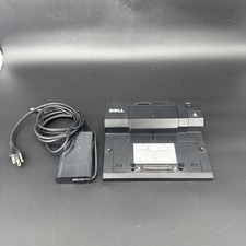 New Genuine Dell K07A E-Port Port Replicator + 65w AC Adapter picture
