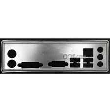 I/O Shield For ECS H61H2-M2 & H61H2-MV(DVI) Motherboard Backplate IO picture