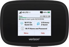 Novatel Jetpack MiFi 7730L (7730L) Verizon Black - Good picture