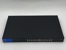 Linksys LGS328MPC 24-Port Managed Gigabit PoE+ Switch with 4 10G SFP - AS IS picture