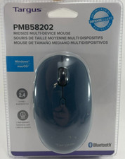 Targus - PMB58202GL - Midsize Comfort Antimicrobial Wireless BT Mouse - Blue picture
