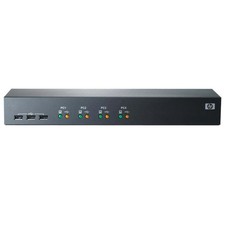 HP KVM Switch 1x4 Console 4-Port 438612-001 439323-001 7293 picture
