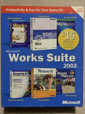Microsoft Works Suite 2003, New Factory Sealed,  picture