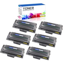 6PK Black ML1710 ML-1710 Toner Cartridge For Samsung ML-1710 ML-1740 ML-1750 INK picture