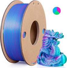 PLA Silk Filament 3D Printer Filament PLA Silk Triple Color Filament picture