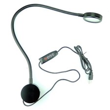 3 Color Dimmable Gooseneck LED Wall Bedside Reading 3 Color 10-Level (Black) picture