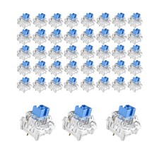 Zhouwang 108PCS Keyboard Clickers for 3D Prints,Blue Clicky Switches | 3-Pin ... picture