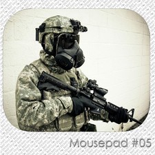 ARMY CUSTOM MOUSE PAD MILITARY GUN RIFLE USAF MOUSEPAD  (MM-08) picture