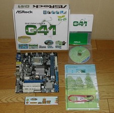 ASROCK G41MH/USB3 LGA775 Motherboard with Q9550 CPU 8GB DDR3 Memory picture