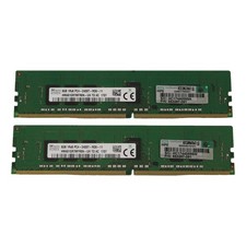 SK Hynix 16GB 2x8GB HMA81GR7MFR8NUH 1Rx8 DDR4 Server Memory RAM   853287 G2U picture