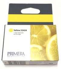 2 pk Primera 53424 High-Yield Yellow Ink Cartridge for LX900 Color Label Printer picture