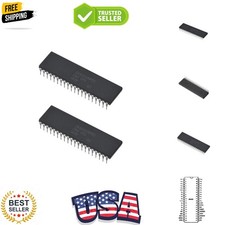 2Pcs Z84C0020PEC Z80 Z80CPU IC CPU Microprocessor 20Mhz,Dip-40. picture