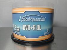 50 OQ 8x 8.5GB White Inkjet Printable DVD+R DL Double Layer OQDPRDL08WIP GP picture