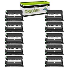 10PK DR830 Drum Unit Compatible for Brother HL-L2420DW L2480DW DCP-L2640DW LOT picture