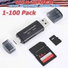 Card Reader USB 3.0 To SD Micro TF Memory Card Adapter PC Laptop Accessories Lot picture