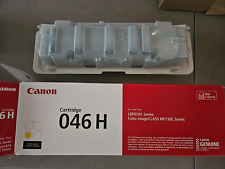 Genuine Canon 046H Yellow Toner Cartridge, Open Box Sealed Clamshell, Ships Free picture