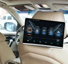 13.3 Inch Monitors With Headrest for family road trip or for Uber(Dual Screen) picture