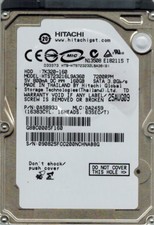 Hitachi HTS723216L9A360 P/N: 0A58933 160GB MLC: DA2459 picture