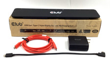 Club-3D USB-C Triple Display Dock 100 watt CSV-1564W100 ❤️️✅❤️️✅ OPEN BOX picture