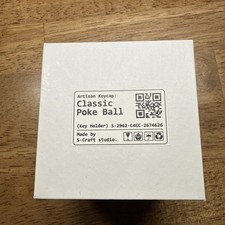 Sealed  S-Craft Pokémon Poke Ball Keycap Holder (NEW IN BOX, UNOPENED) picture