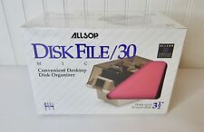 Allsop Disk File/30 Micro Desktop Disc Organizer 30 Micro Disks 3.5