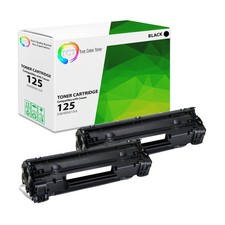 TCT 2PK Black 125 - 3484B001AA Toner Cartridges For Canon Imageclass MF3010 LBP picture