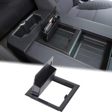 Car Armrest Hidden Storage Box Compatible with Toyota Carbon Fiber Pattern picture