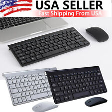 Mini 2.4GHz Wireless Keyboard and Mouse Set Mice For Computer PC Laptop Slim US picture