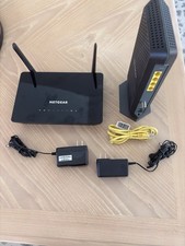 NETGEAR Nighthawk CM1200 DOCSIS 3.1 Cable Modem & Netgear AC1200 Smart Router picture