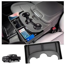 Center Console Cup Holder Organizer for 2013~2018 Dodge RAM 1500 Truck picture
