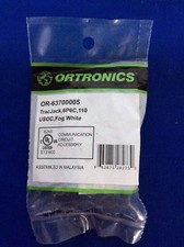 Ortronics OR-63700005 TracJack USOC Module, Fog White - NEW picture