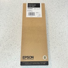 Epson Genuine 220ml Ink T5441 Photo Black Stylus 4000/9600 EX 2010  picture
