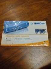 TrendNet 2-Port USB KVM Switchkit - BRAND NEW IN BOX - ALL CABLING INCLUDED picture