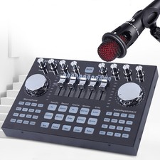 K1 Live Sound Card Bluetooth Digital Audio Mixer For Computer PC Mobile Phone picture